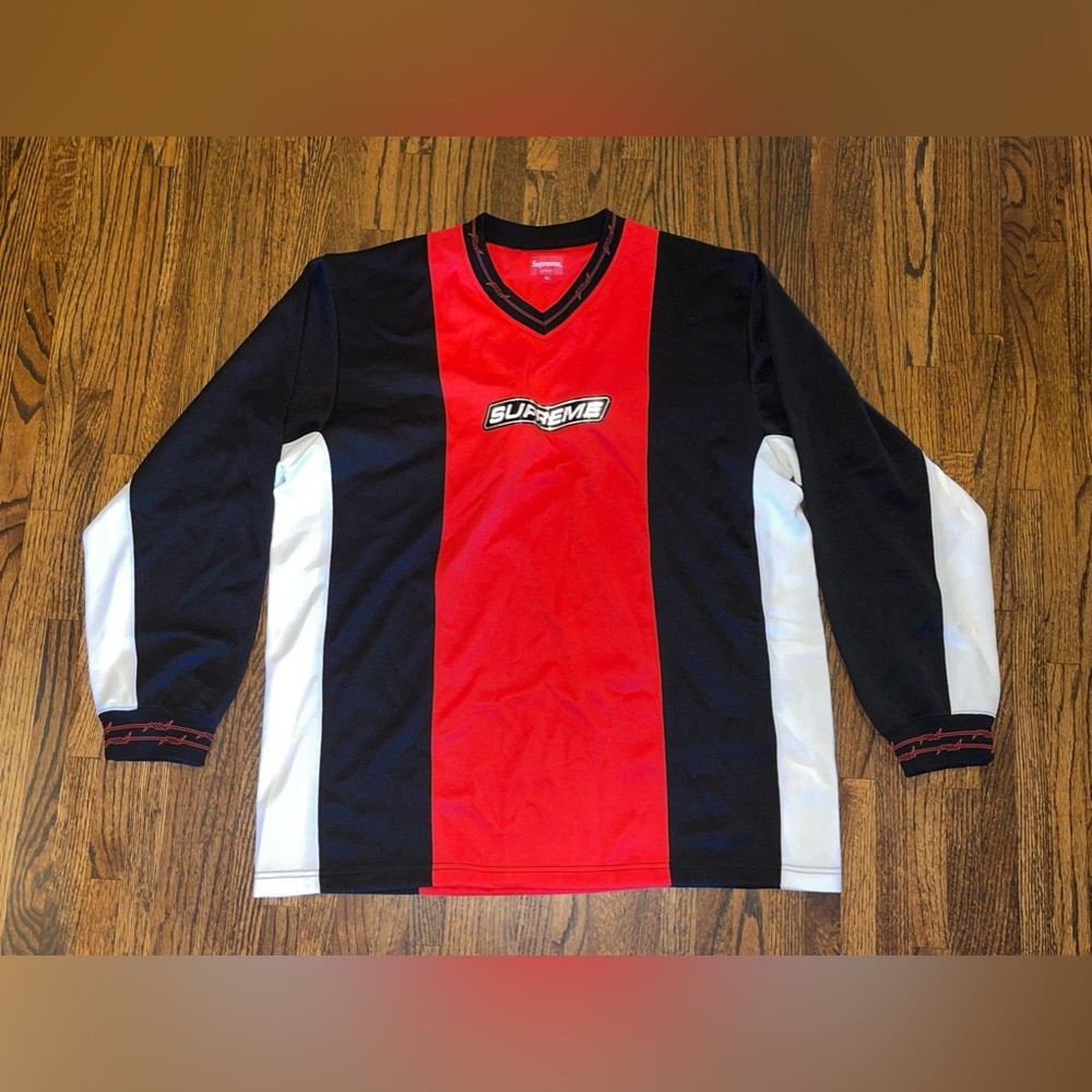 Supreme Long sleeve motocross style shirt XL new